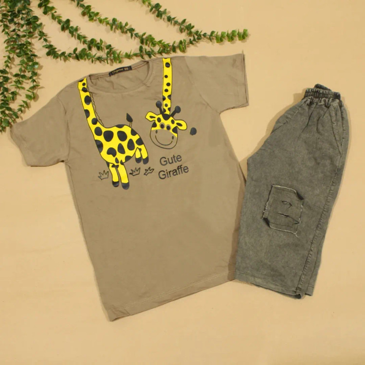 تیشرت شلوارک دخترانه