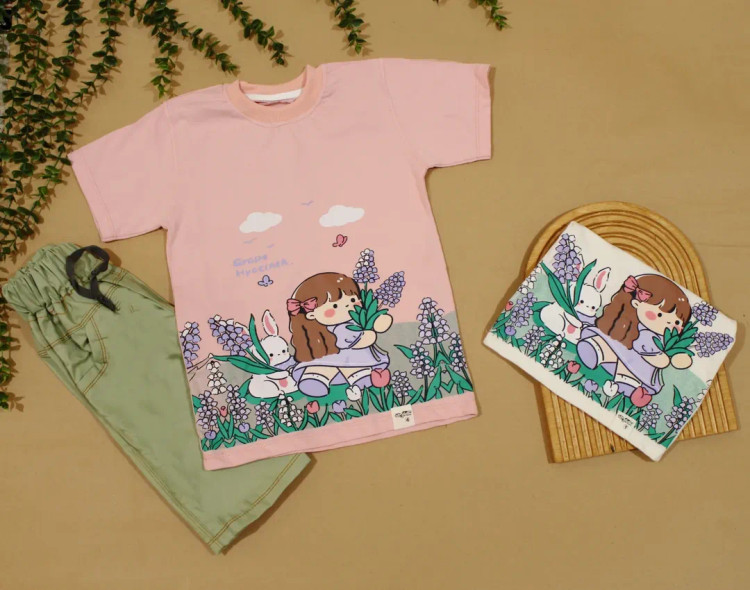 تیشرت شلوارک دخترانه