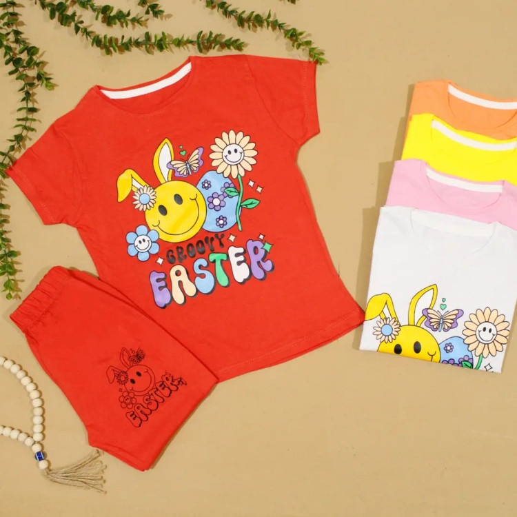 انواع تیشرت شلوارک دخترانه