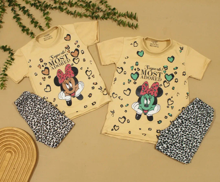 تیشرت شلوارک دخترانه