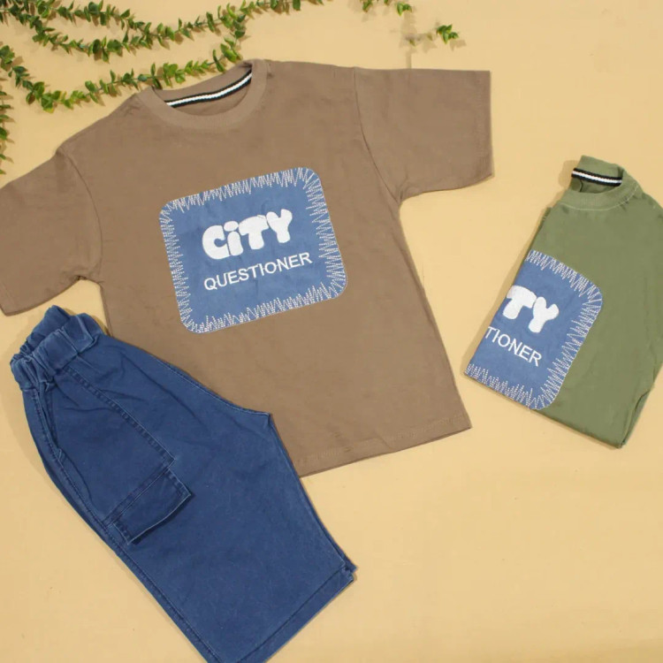 تیشرت شلوارک پنبه