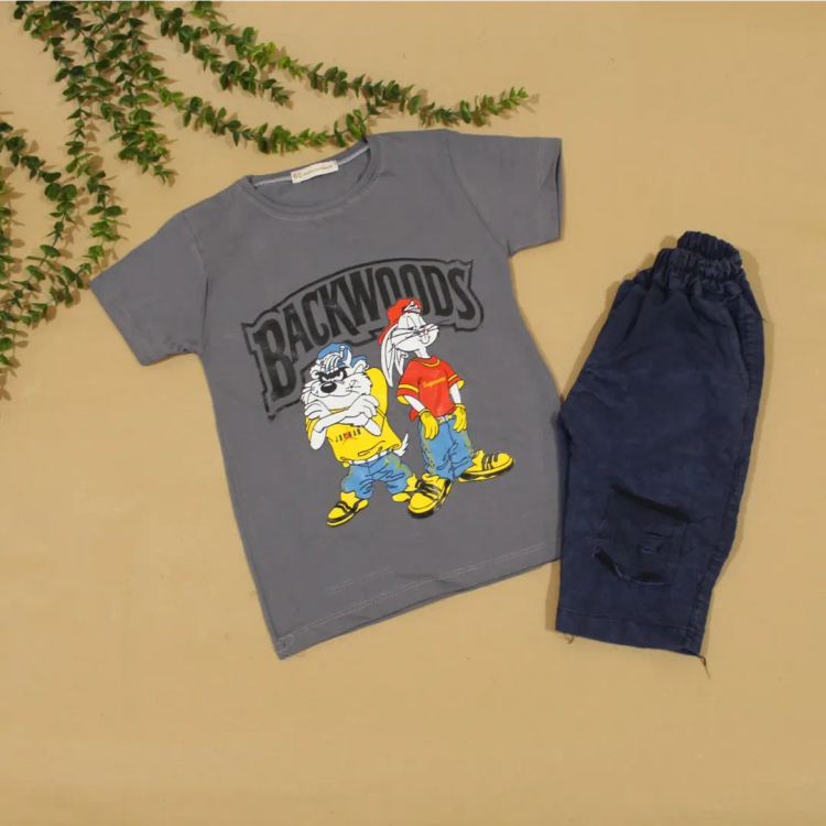 تیشرت شلوارک پسرانه