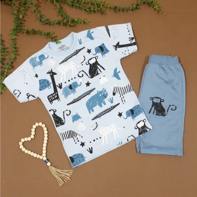 تیشرت شلوارک دخترانه