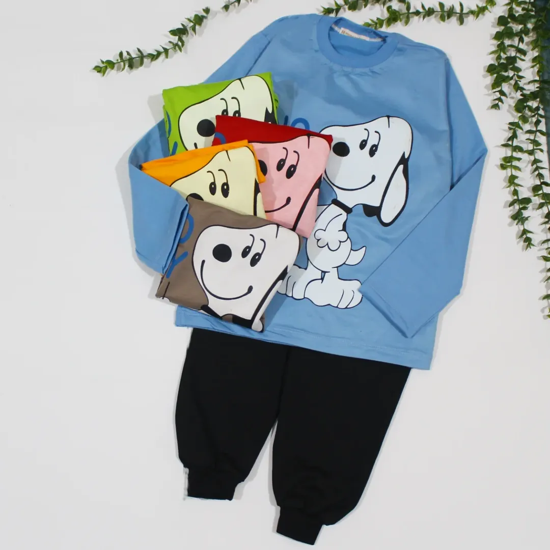 ست بلیز شلوار اسپان لاکرا اسنوپی سایز ۴۰/۴۵/۵۰/۵۵